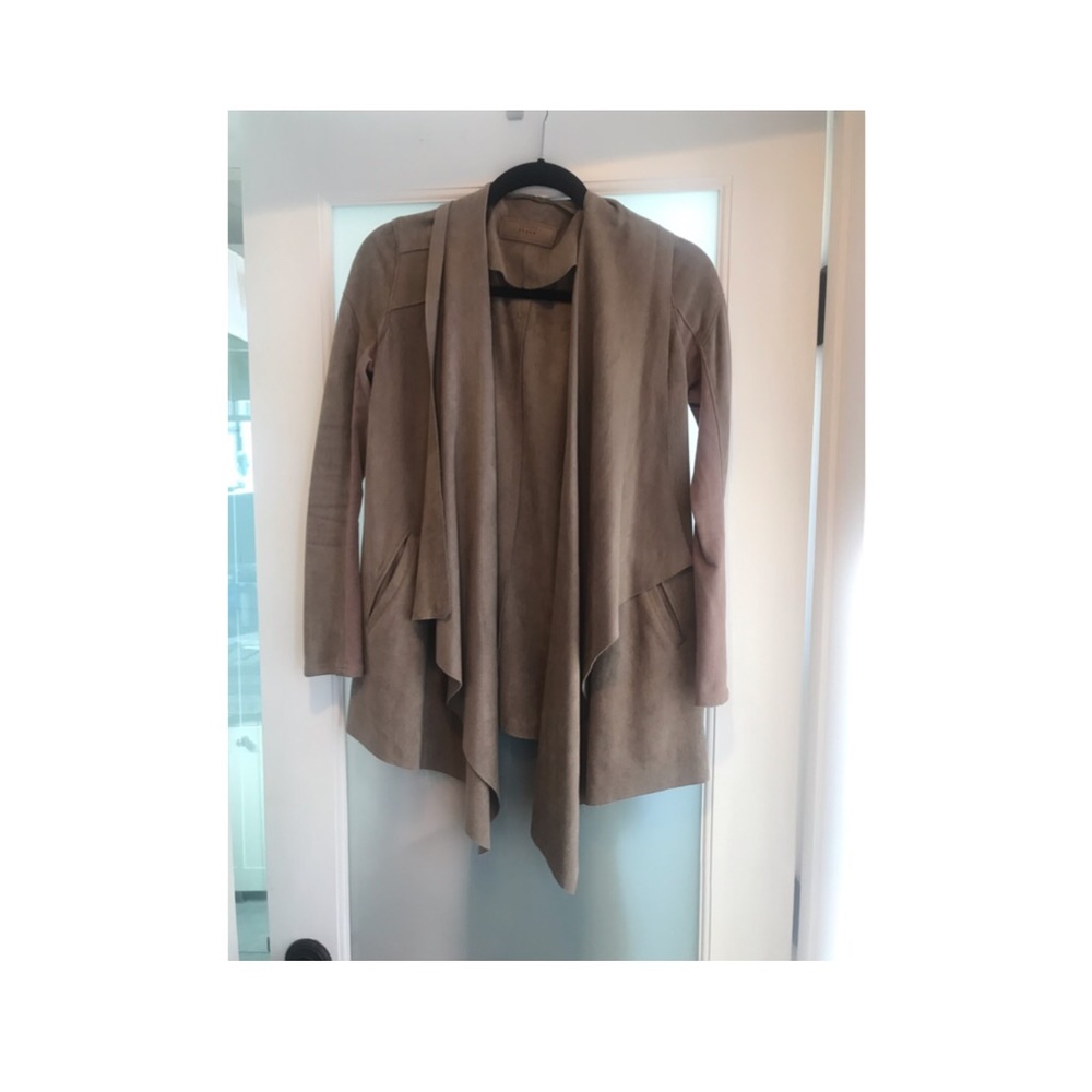 Blank NYC suede like jacket/cardigan